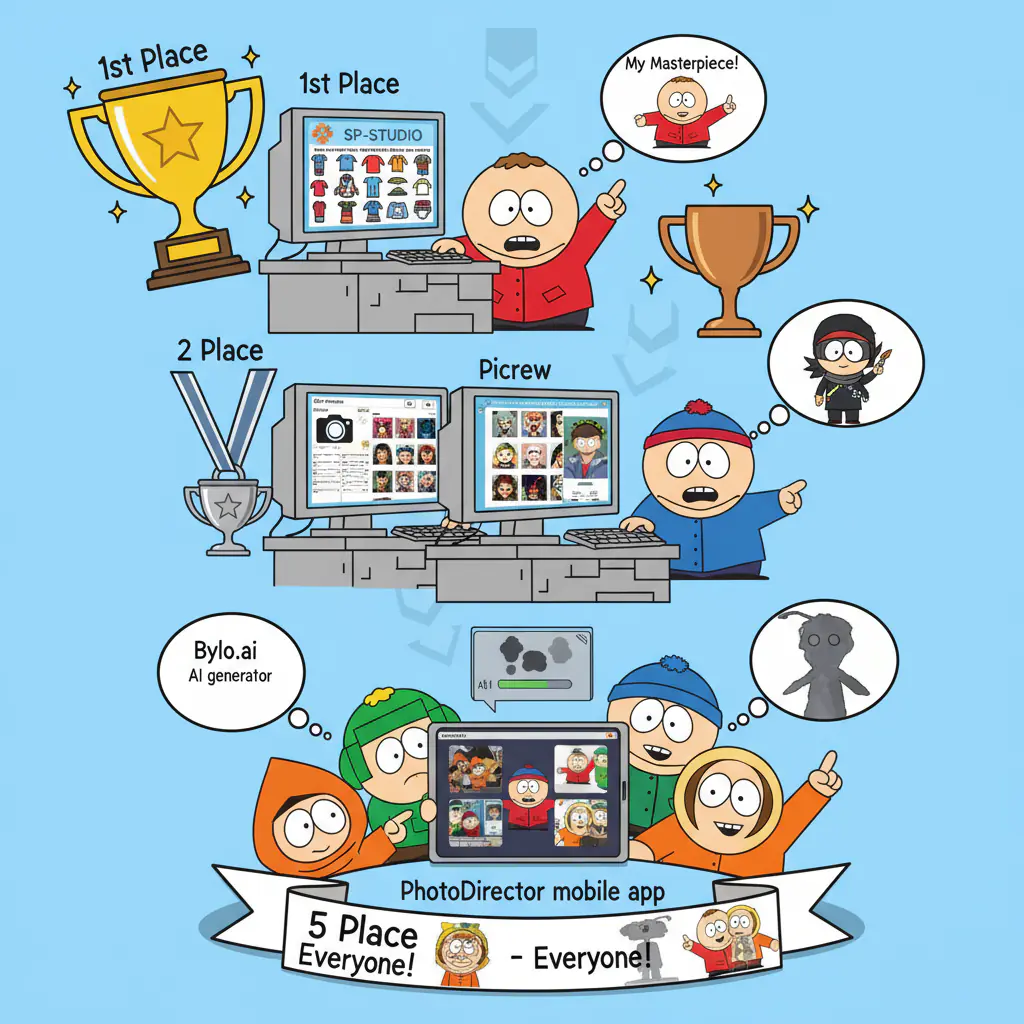 Top 5 South Park Avatar Creator Tools: Picrew, SP-Studio, AI Apps ...